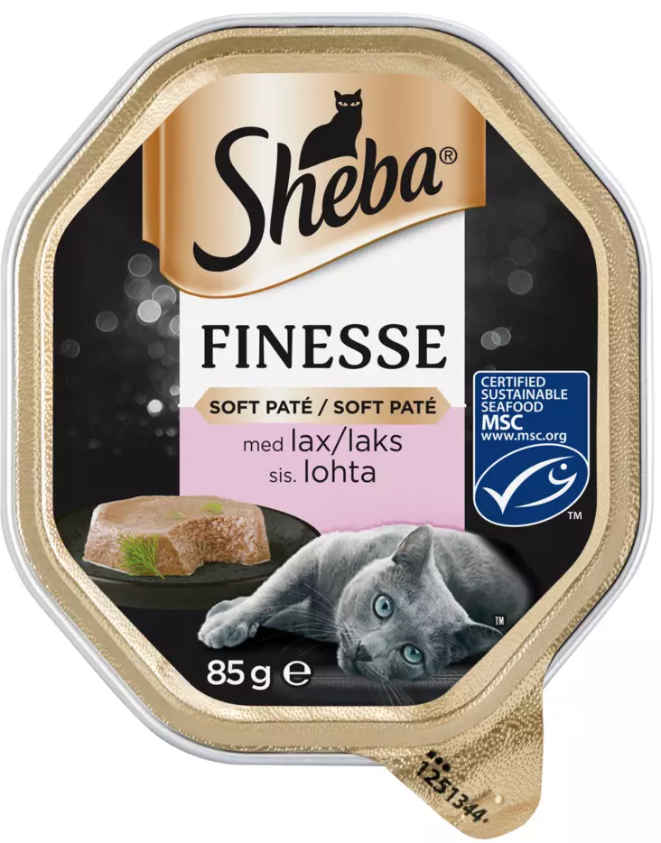 SHEBA PATÉ LOHI - Kissan märkäruoka - 4008429145995 - 1