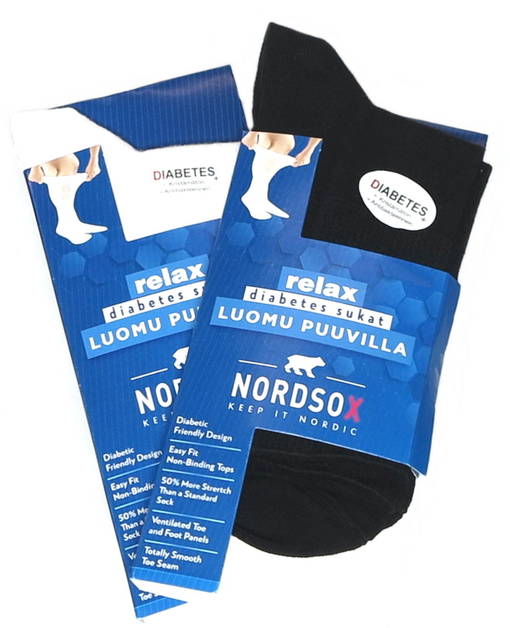 SUKAT DIABETES KEVYT 39-41 - Naisten sukat - 6438159060615 - 1