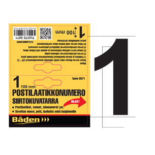 TARRANUMERO 1 - Talonnumerot ja talokirjaimet - 6438152088715 - 1