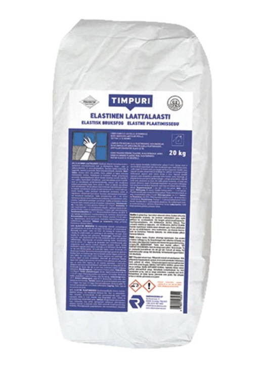 TIMPURI Elastinen Laattalaasti 20 kg - Laatoitustarvikkeet - 6418091030815 - 1