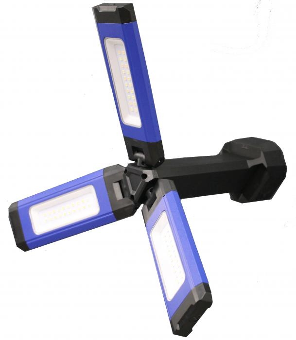 TRIPLE LED TYÖVALAISIN JALUSTALLA - Taskulamput - 6430074692735 - 1