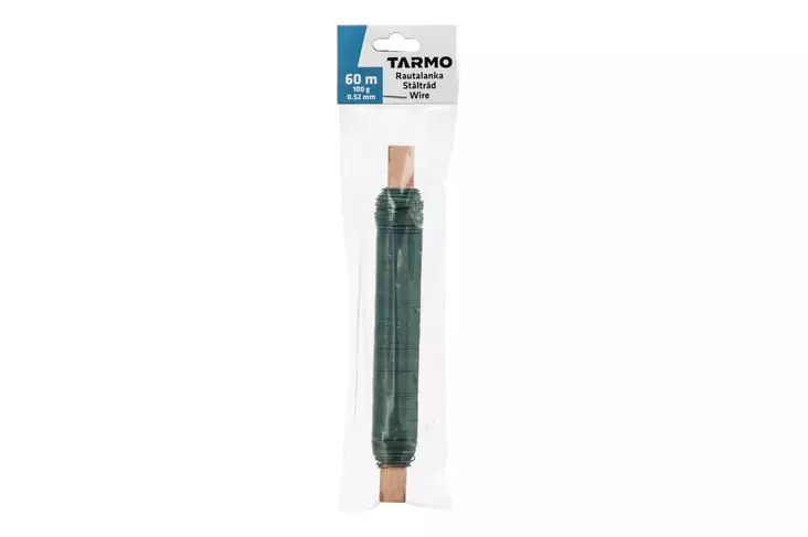 Tarmo Rautalanka vihreä 0,52 mm 60 m - Muut kiinnitystarvikkeet - 6410410158095 - 1
