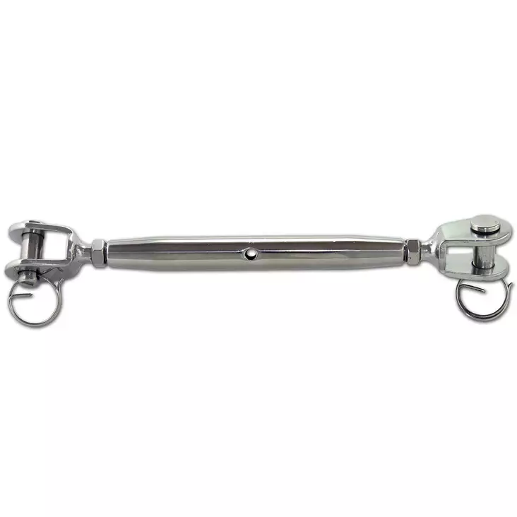 VANTTIRUUVI HAARUKKA-HAARUKKA 6MM RST - Ankkurit ja veneen kiinnitystarvikkeet - 6430014225665 - 1