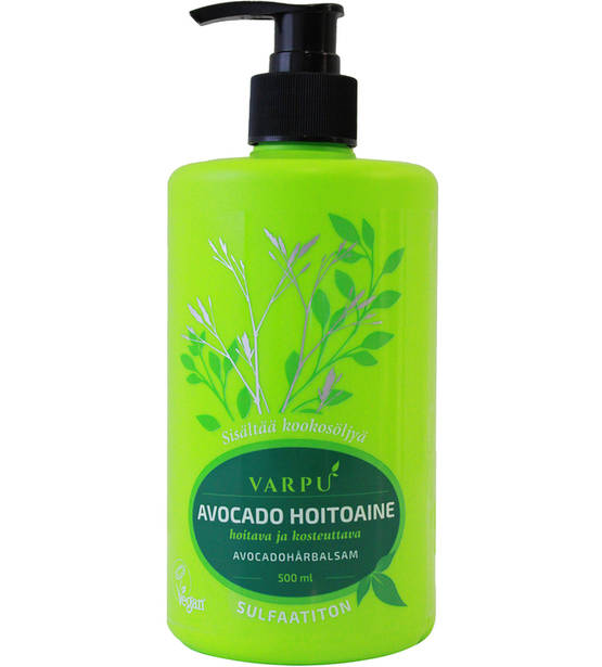 VARPU AVOCADO SHAMPOO 500ML - Naisten shampoot ja hoitoaineet - 6417037104245 - 1