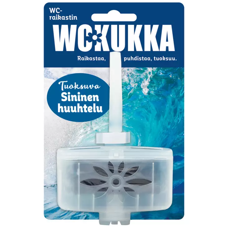 WC-Kukka 40g Sininen huuhtelu wc-raikastin - WC:n puhdistus ja putkenavaajat - 7310619170005 - 1