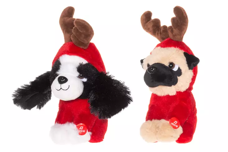 Winteria Joulukoira matkiva 14 cm - Joulukoristeet - 6410416089805 - 1