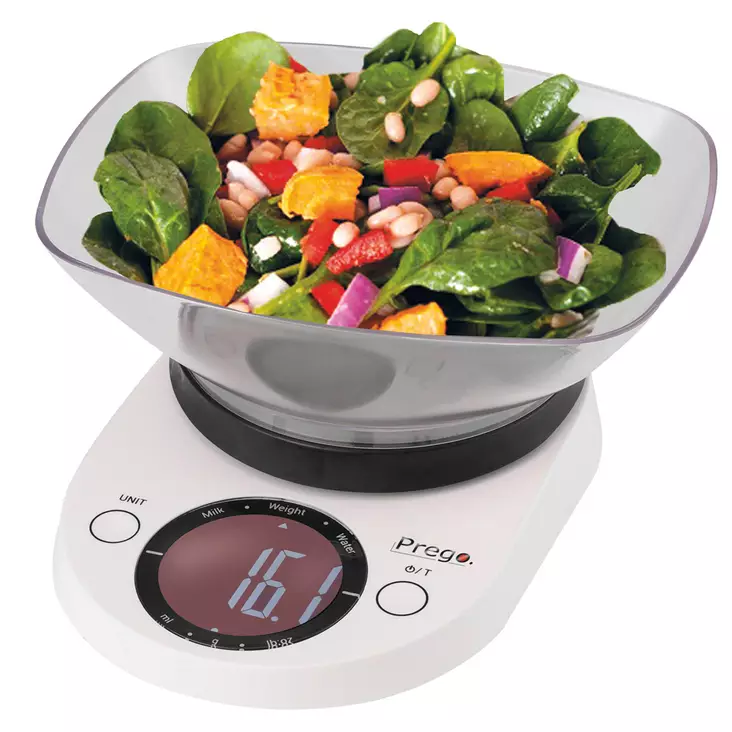 Keittiövaaka kulholla 5kg/1g - Talousvaa'at - 6430037750045 - 1