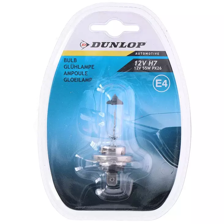 Dunlop halogeeni poltin H7 - Auton polttimot - 8711252061245 - 1