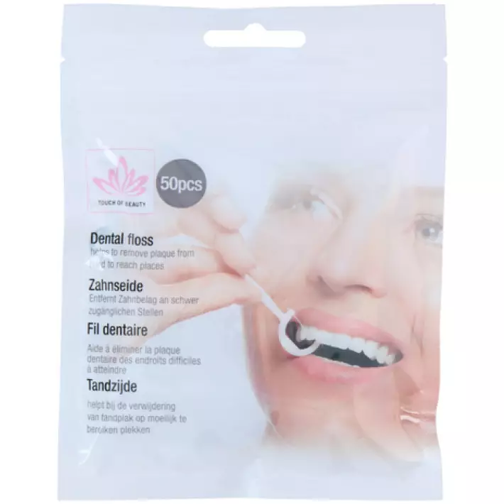 Touch of B Hammaslankain 50 kpl - Suunhoito, hammastahnat ja -harjat - 8711252474465 - 1