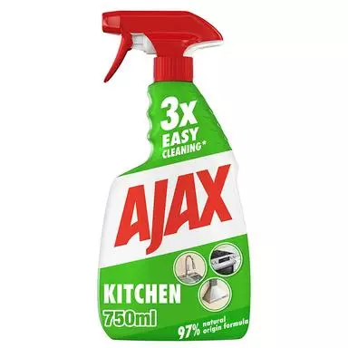 AJAX KEITTIÖ PUHDISTUSSPRAY 750ML - Yleispuhdistusaineet - 8718951624825 - 1