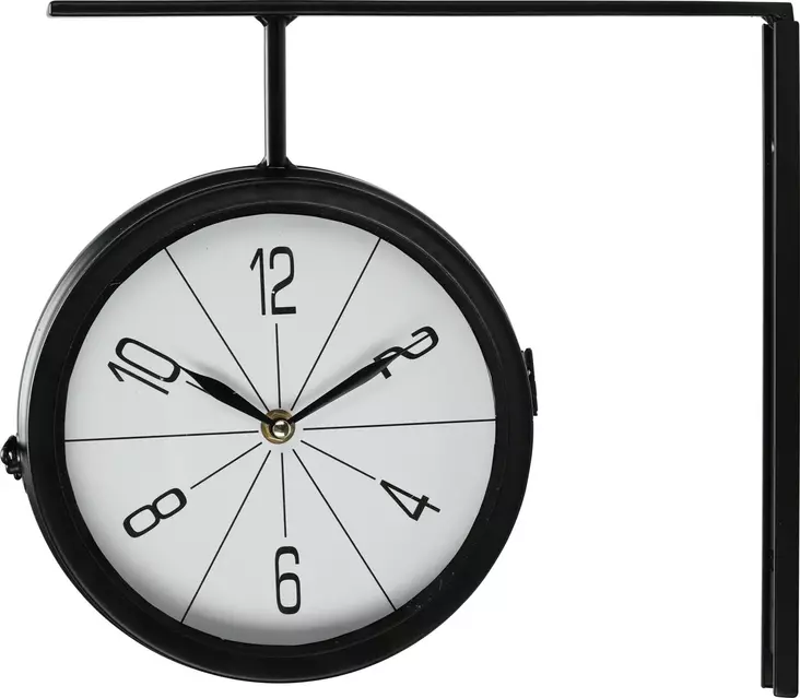 Asemankello 30X9X28 cm musta - Seinä- ja pöytäkellot - 8720573872065 - 1
