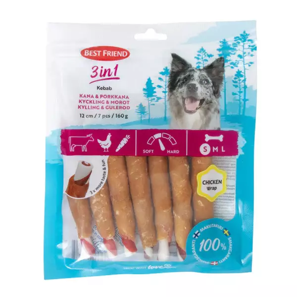 BF 3in1 KEBAB KANA & PORKKANA 12 cm 7 kp - Puruluut - 5700551172175 - 1