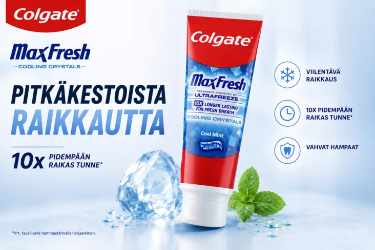 Colgate Max Fresh 75ml Ultra Freeze - Suunhoito, hammastahnat ja -harjat - 8718951738515 - 1