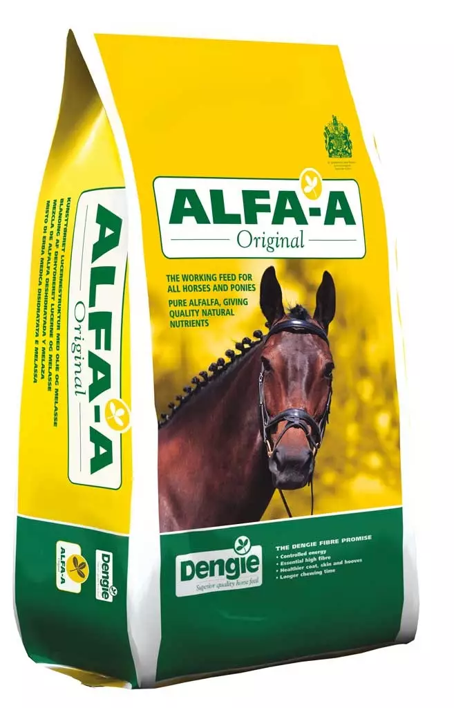 Dengie Alfa-A Original 15 Kg - Hevosrehut ja pelletit - 5028331006015 - 1
