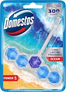 DOMESTOS POWER 5 WC RAIKASTIN OCEAN - WC:n puhdistus ja putkenavaajat - 8720182871145 - 1