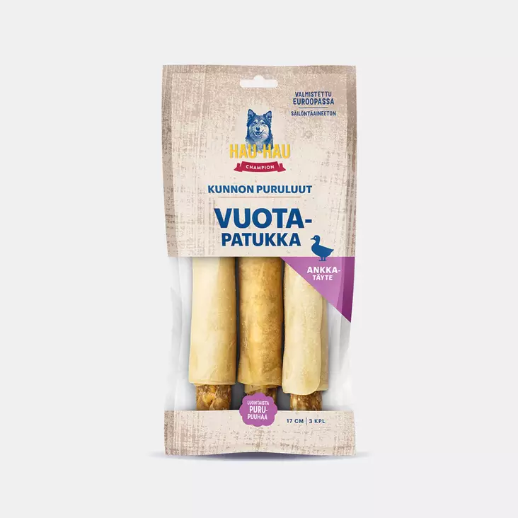 HHC Kunnon puruluut Vuotapatukka ankka - Koiran makupalat - 6430076894595 - 1