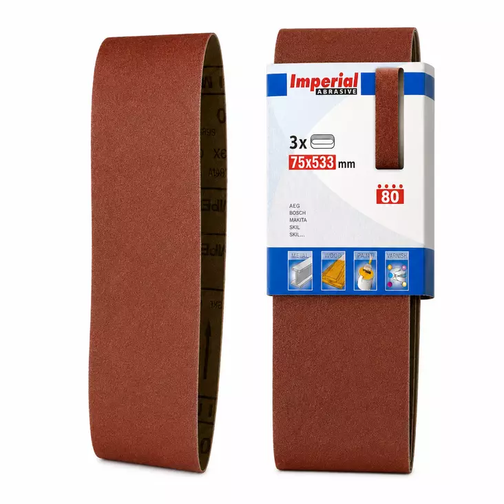 Hiomanauha 75x533 K80 3 kpl - Hiomapaperit - 8010626032165 - 1