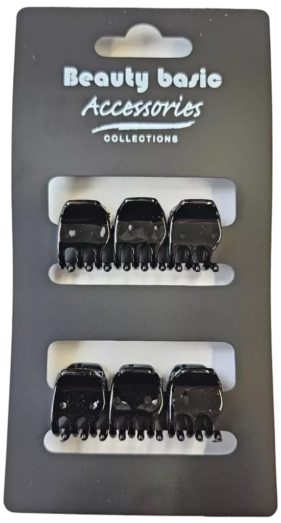 HIUSKLIPSIT MINI 6 KPL - Korut ja hiusasusteet - 6438159366205 - 1