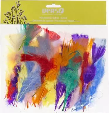 HÖYHENPUSSI RAUTALANGALLA - Tee-se-itse DIY - 6410411020735 - 1