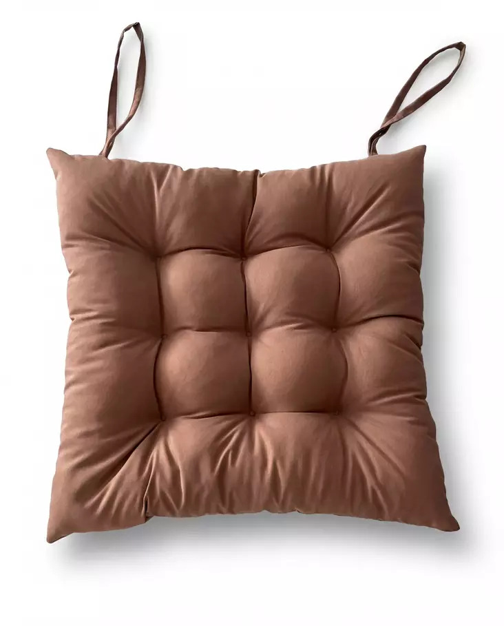 ISTUINTYYNY 45X45CM NAUHOILLA RUSKEA - Istuintyynyt - 6438159397025 - 1