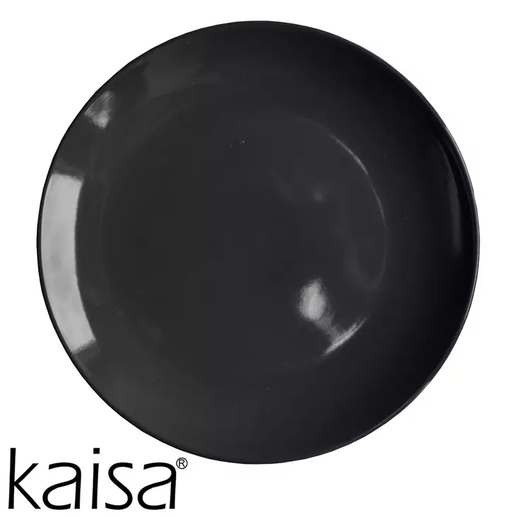 KAISA RUOKALAUTANEN 26 cm musta - Lautaset - 6438096098405 - 1