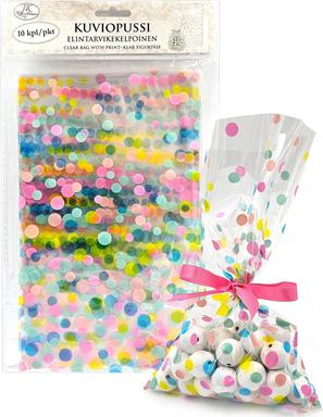 Kirkas pussi Pallot pastelli 10kpl - Tee-se-itse DIY - 6417715044665 - 1