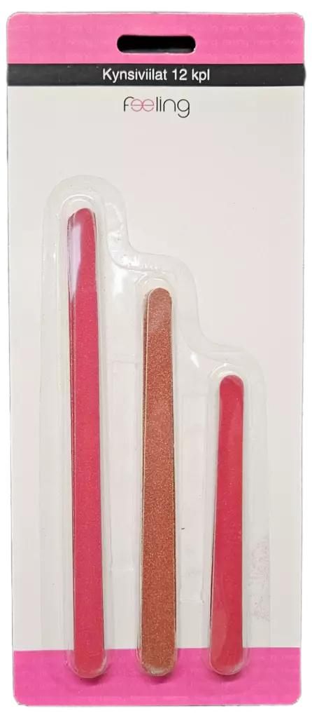 KYNSIVIILASARJA 12KPL - Kynsienhoito - 6438159152105 - 1