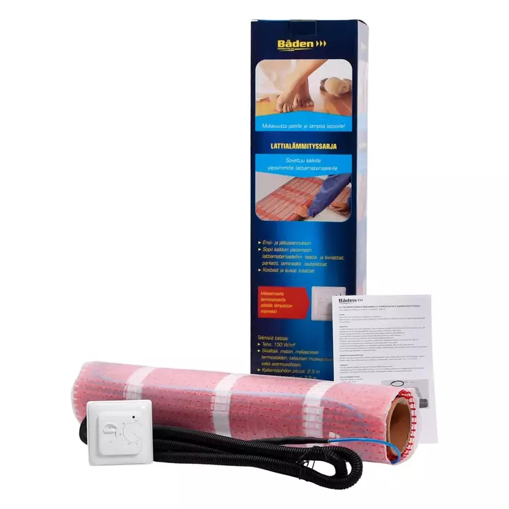 LATTIALÄMMITYSJÄRJESTELMÄ 3 m2 - Lämpöpatterit - 6438152089835 - 1