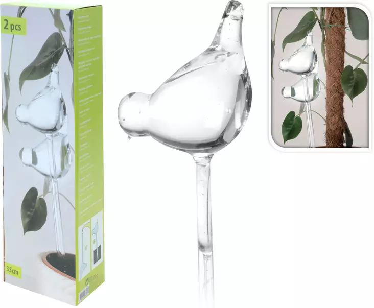 Lomakastelija Lintu 2 kpl/pkt - Kastelukannut ja muut kastelutarvikkeet - 8718158060525 - 1