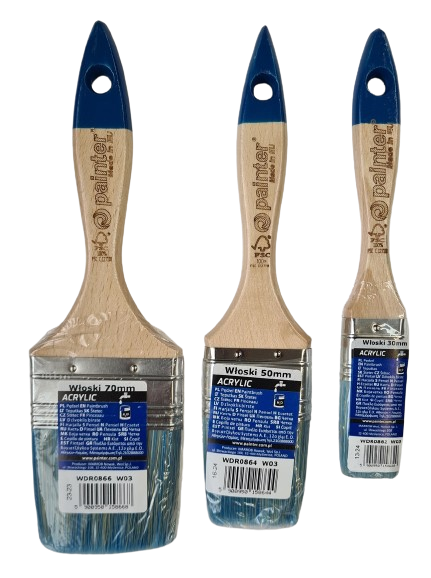 MAALIPENSSELI AKRYYLI USEITA KOKOJA - Pensselit - 0000000007005 - 1