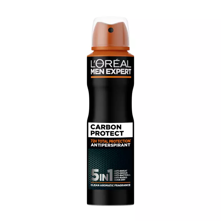 MEN EXPERT CARBON PROTECT SPRAY 150ML - Miesten deodorantit - 3600522107385 - 2