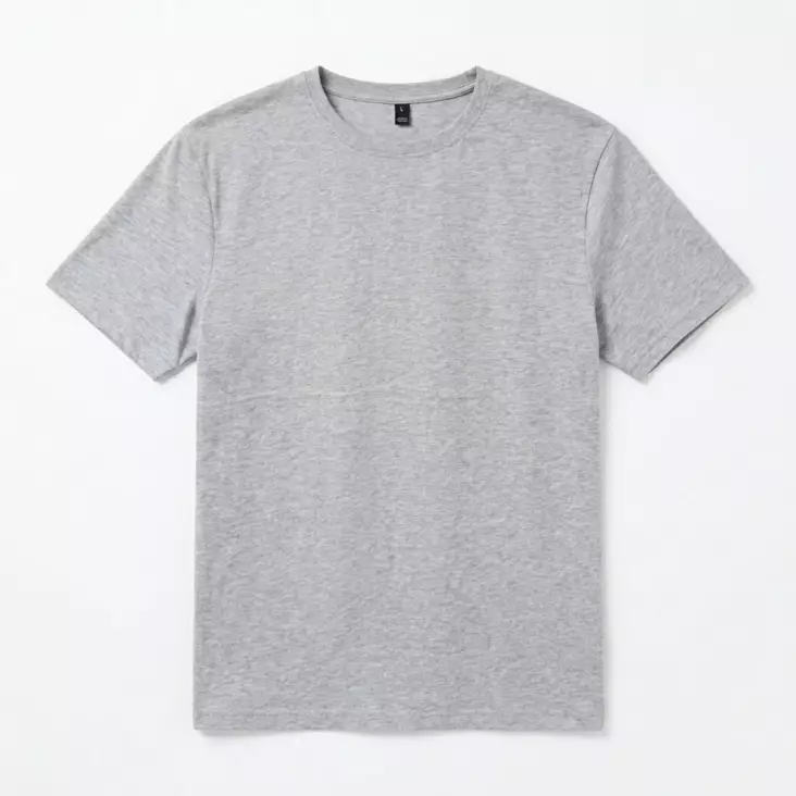 Miesten T-Paita Grey melange Useita kokoja - Miesten lyhythihaiset paidat - 0000000007185 - 1