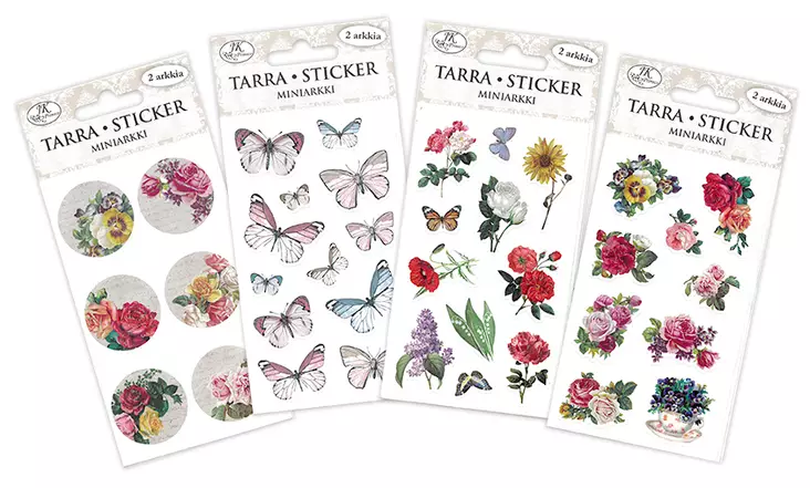 Minitarra-arkki Lajitelma 1 2ark - Tee-se-itse DIY - 6417715031825 - 1