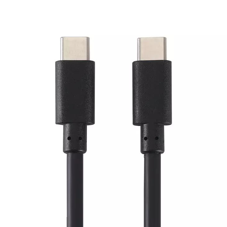 Mobia kaapeli USB-C -> USB-C, 60W, 5 Gbps, 2m, musta - Muut puhelintarvikkeet - 6430076523785 - 1