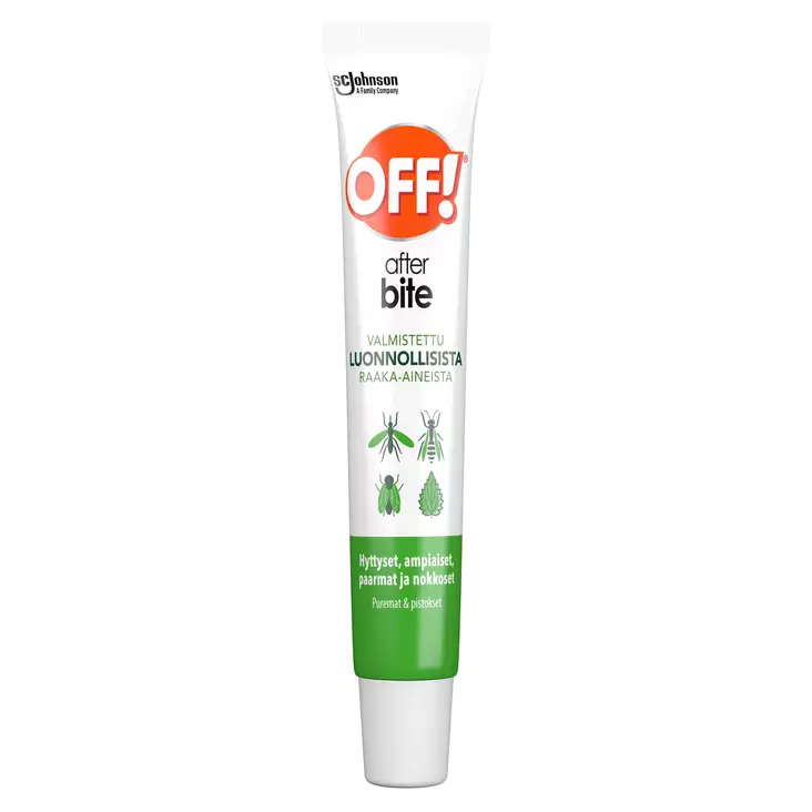 OFF! PUREMAT&PISTOKSET AFTERBITE 20ML - Hyönteiskarkoittimet ja -pyydykset - 5000204387575 - 1