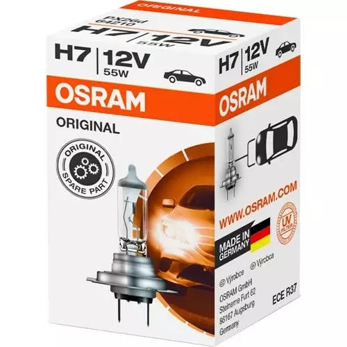 Osram original 12V H7 55W - Auton polttimot - 4050300332185 - 1