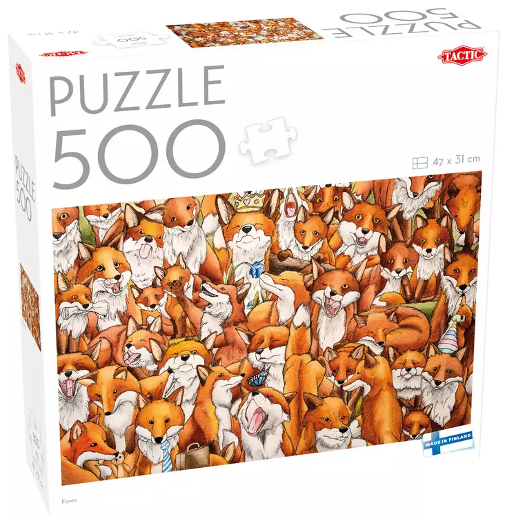 PALAPELI 500 PALAA FOXES - Palapelit - 6416739592145 - 1