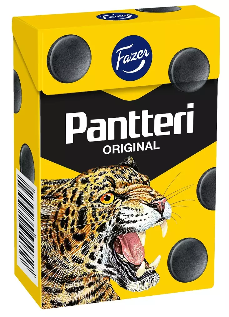PANTTERI PASTILLI 70G - Makeispussit, -patukat ja tikkarit - 6416453040755 - 1