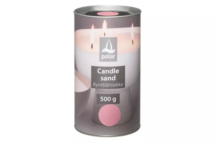 Polar Kynttilähiekka vaaleanpunainen - Tee-se-itse DIY - 6410416484945 - 1