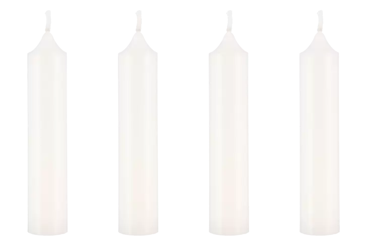 Polar Kynttilä Lampetti 4 kpl valkoinen - Pöytäkynttilät ja tuoksukynttilät - 6410416388915 - 1