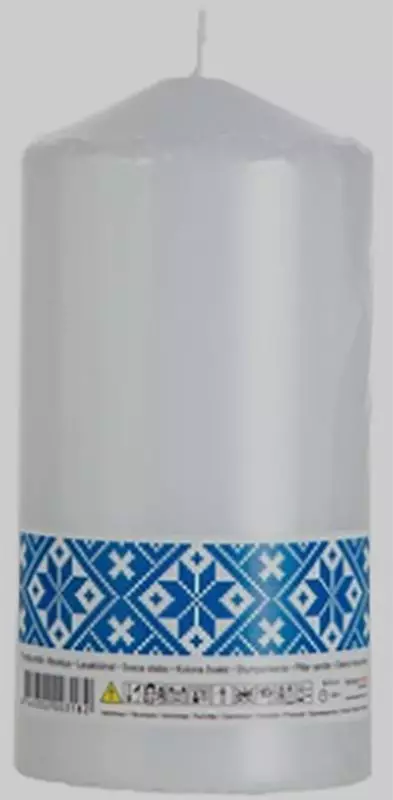 PÖYTÄKYNTTILÄ 6 x 10 cm valkoinen - Pöytäkynttilät ja tuoksukynttilät - 4740302711605 - 1