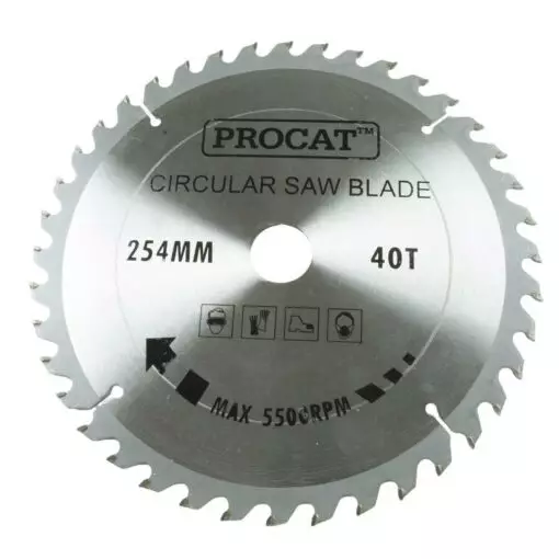 Pyörösahanterä 210mm 40T 16/30mm - Sirkkelin- ja sahanterät sekä tarvikkeet - 6420610197145 - 1