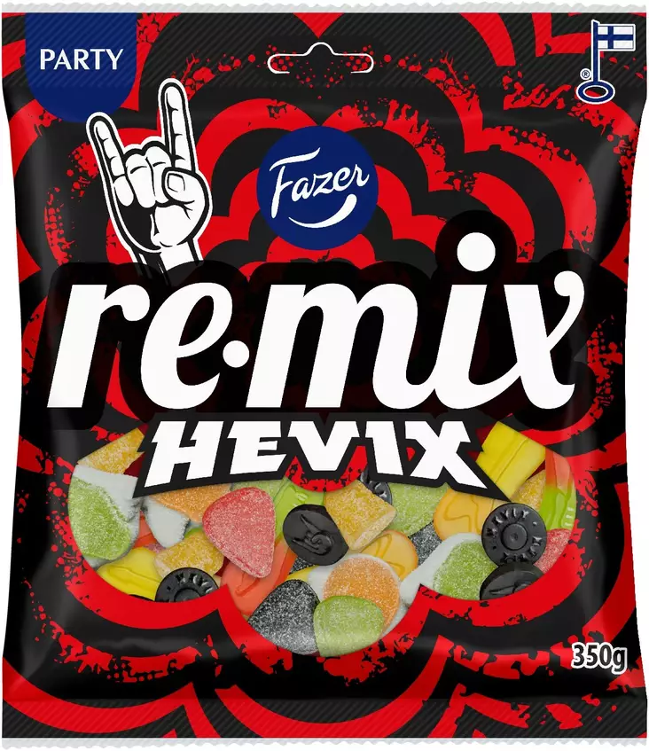 REMIX HEVIX 350G FAZER - Makeispussit, -patukat ja tikkarit - 6416453042155 - 1