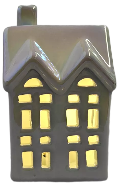 Talolyhty Led-valolla monivärihologrammi - Kynttilälyhdyt - 6438506004705 - 1