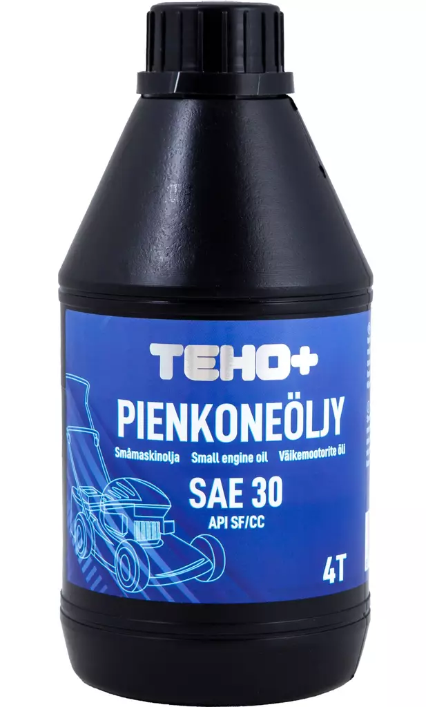 Teho+ Pienkoneöljy SAE 30 4T 0,6L - Erikoisöljyt - 6417196781325 - 1