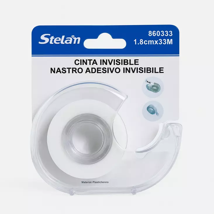 Teippirulla katkojalla, 18mm*33m - Teipit - 6438506012885 - 1