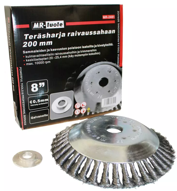 TERÄSHARJA RAIVAUSSAHAAN 200MM - Raivaussahat - 6430074693015 - 1