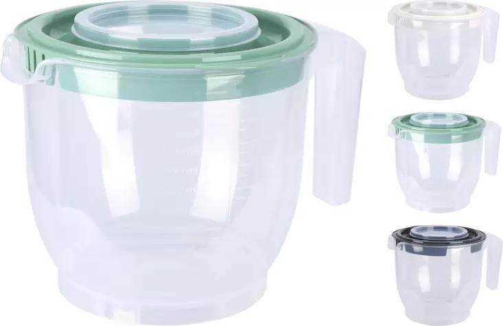 Vatkauskulho kahdella kannella - Avaajat, raastimet ja keittiötarvikkeet - 8721037369565 - 1