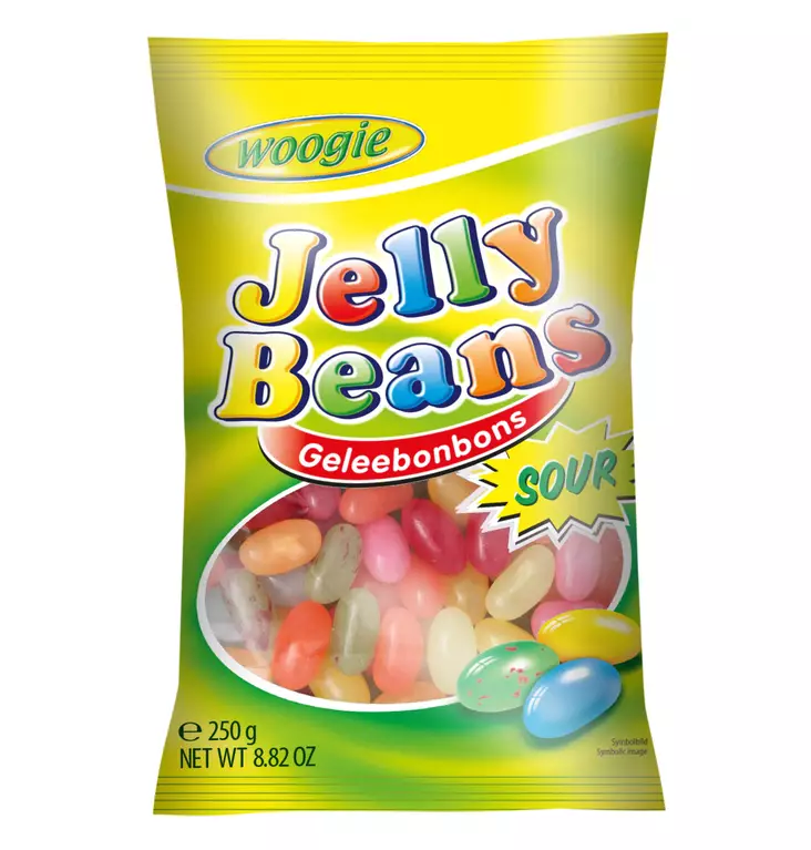 Woogie kirpeä Jelly beans - Makeispussit, -patukat ja tikkarit - 9002859086175 - 1