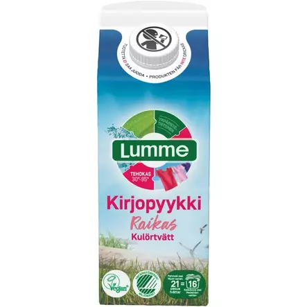Lumme 750ml Kirjopyykki pyykinpesuneste - Pyykinpesuaineet  - 7046110311516 - 1